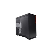 IN WIN case 101 Black, Midi Tower, priehľadná strana, bez zdroja napájania