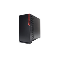 IN WIN case 101 Black, Midi Tower, priehľadná strana, bez zdroja napájania