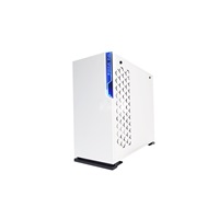Skriňa IN WIN 101 White, Midi Tower, priehľadná strana, bez zdroja napájania