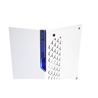 Skriňa IN WIN 101 White, Midi Tower, priehľadná strana, bez zdroja napájania