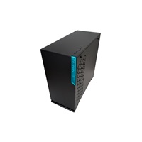 IN WIN case 101C Black, Midi Tower, priehľadná strana, bez zdroja napájania
