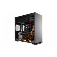 IN WIN case 101C Black, Midi Tower, priehľadná strana, bez zdroja napájania