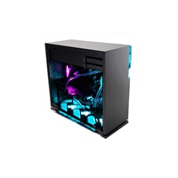 IN WIN case 101C Black, Midi Tower, priehľadná strana, bez zdroja napájania