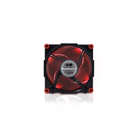 IN WIN Aurora Black/Red (3 ventilátory + regulátor + 2 x LED pásik)