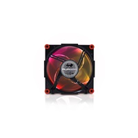 IN WIN Aurora Black/Red (3 ventilátory + regulátor + 2 x LED pásik)