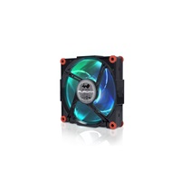 IN WIN Aurora Black/Red (3 ventilátory + regulátor + 2 x LED pásik)
