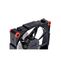 IN WIN Aurora Black/Red (3 ventilátory + regulátor + 2 x LED pásik)