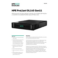 HPE PL DL145g11 AMD8124P (2.45/16C) 2x32G 2SFF NS204i-u 2x1000W 4x1Gb Smart Choice