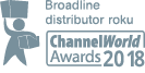 Broadline distribútor roka Channel World Awards 2018 [logo]